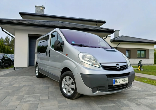 Opel Vivaro cena 38900 przebieg: 155364, rok produkcji 2009 z Jutrosin małe 436